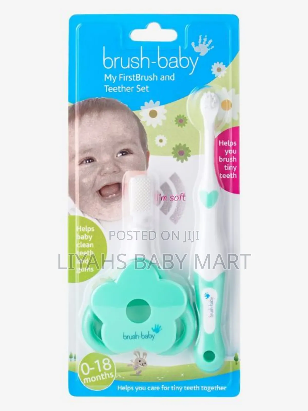 Baby Brush and Teether Set
