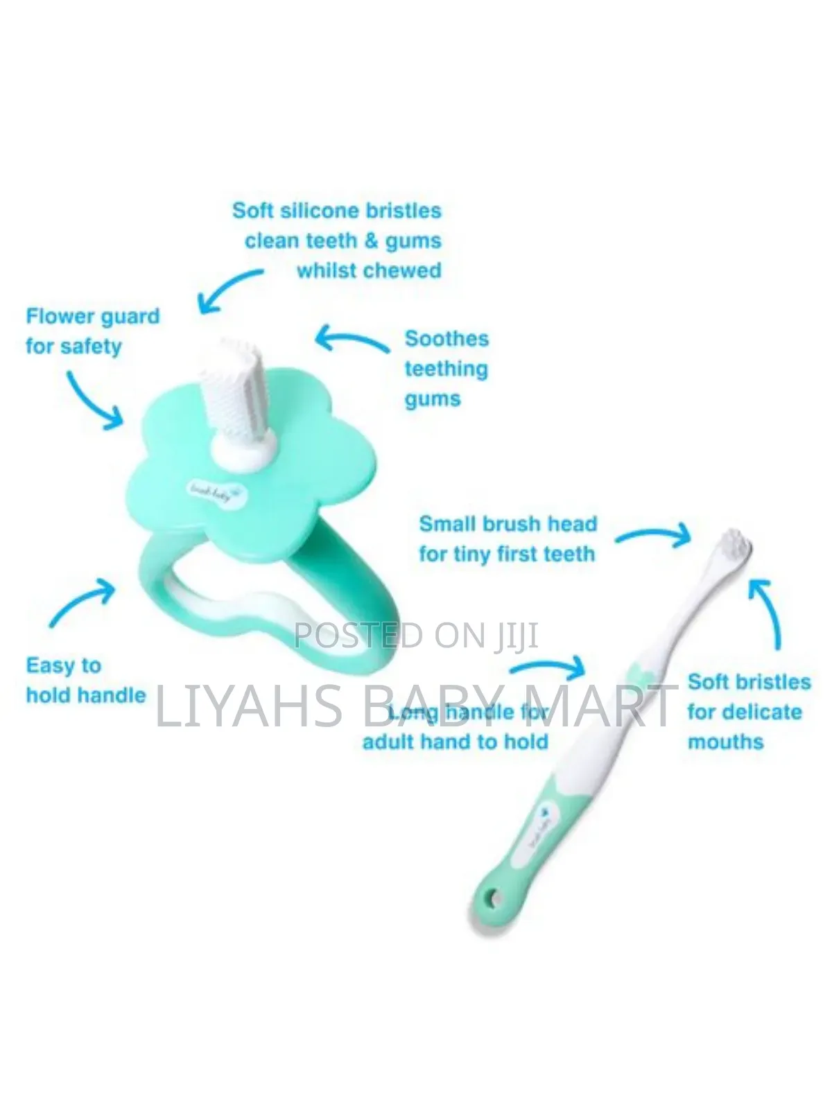 Baby Brush and Teether Set