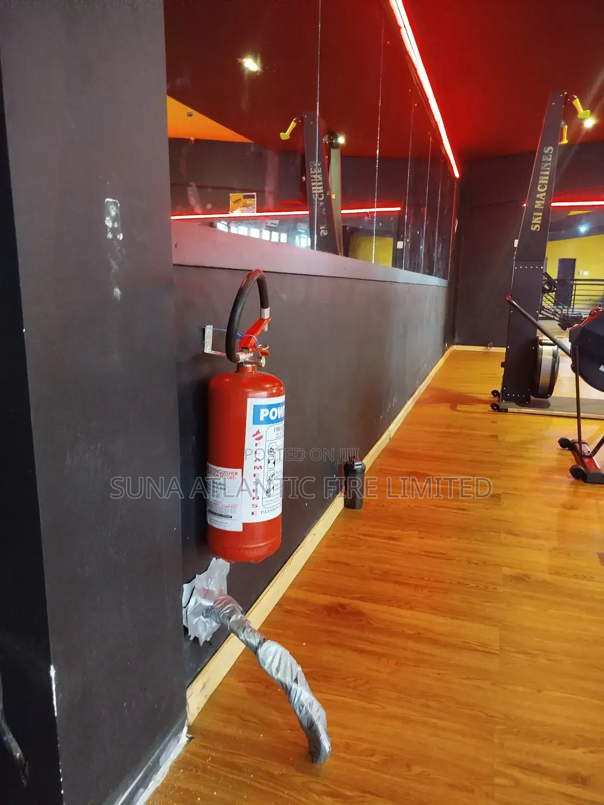 Refilling Fire Extinguisher in Lekki