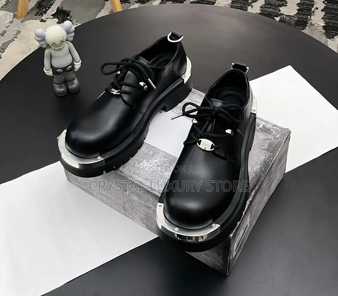 Mr Matt Derby Cooperate Platform Leather Shoe