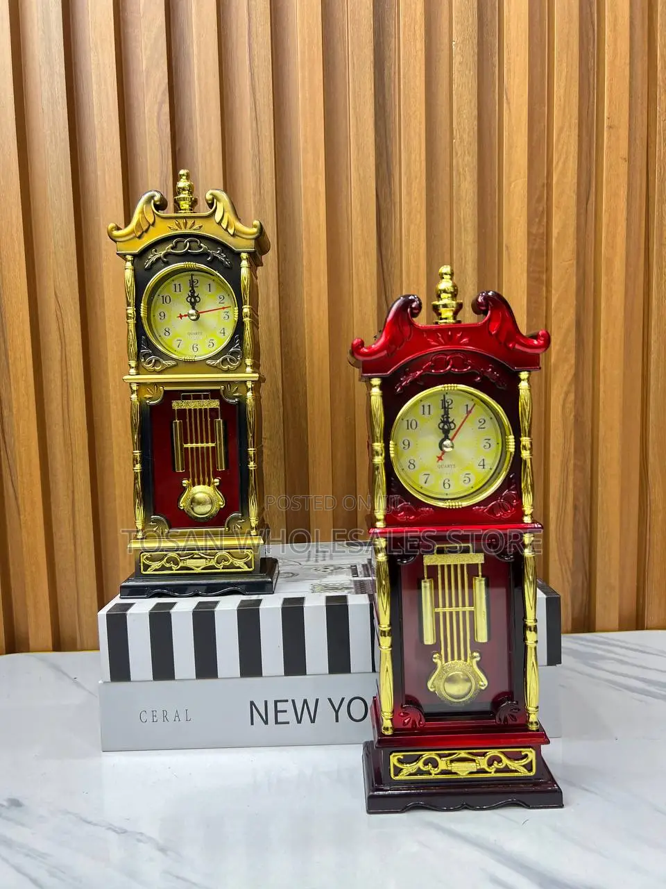 Grandfather Clock Decor-Square Face
