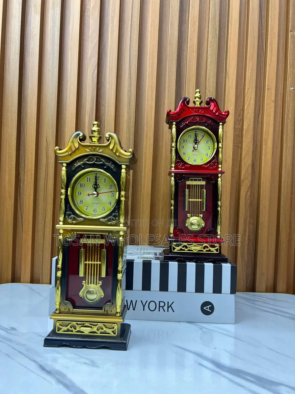 Grandfather Clock Decor-Square Face
