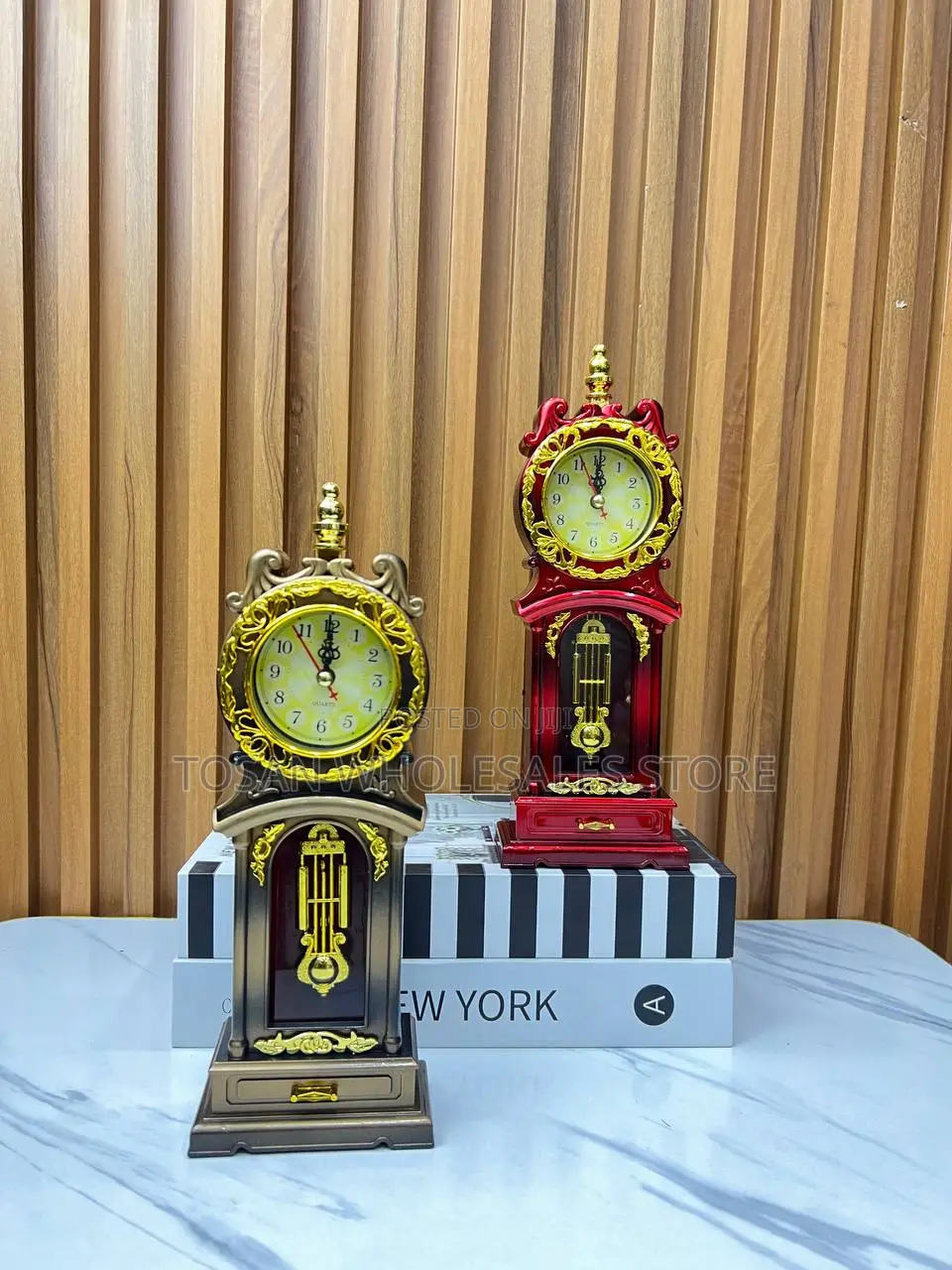 Grandfather Clock Decor-Square Face