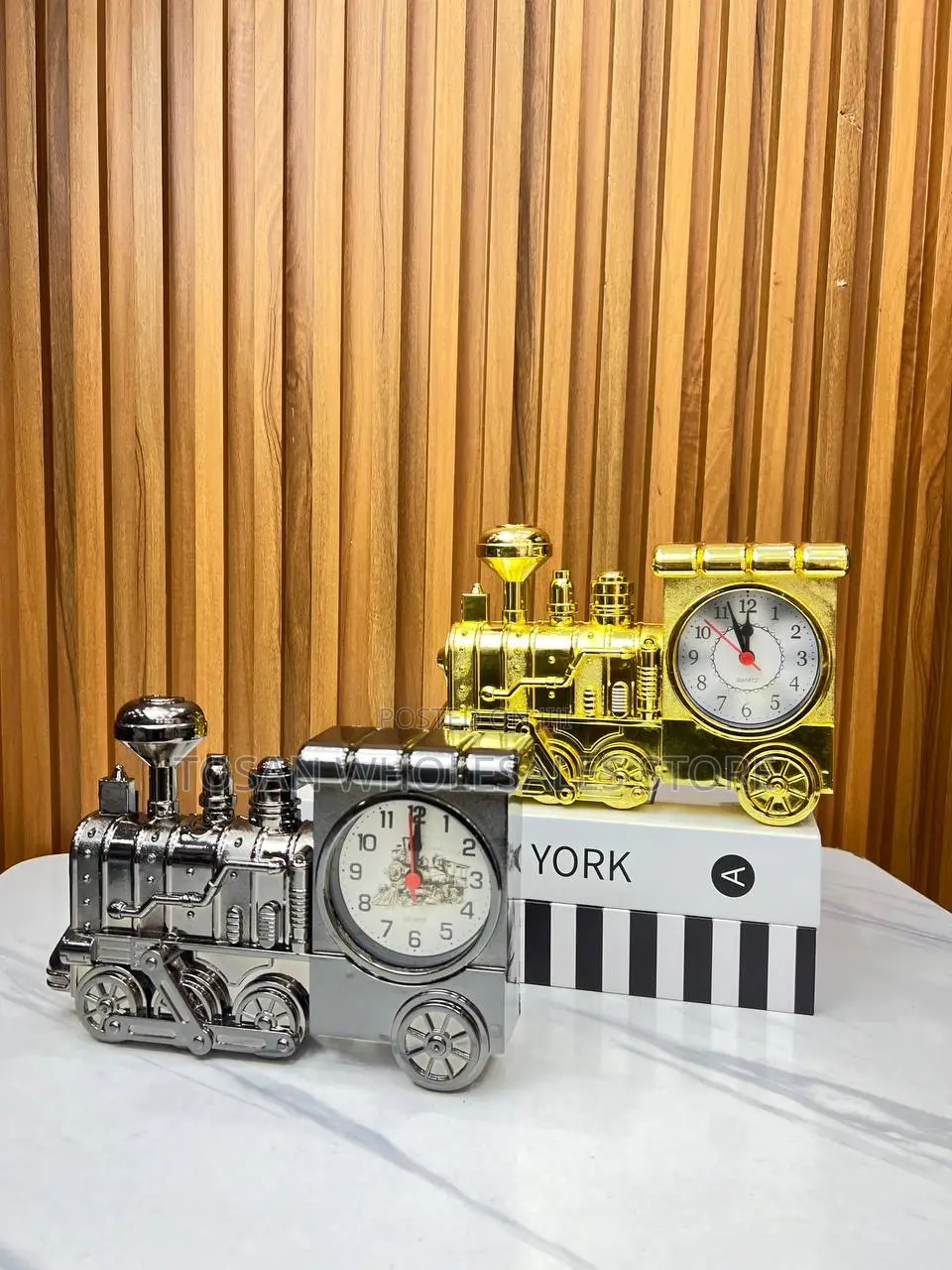 Train Clock Decor