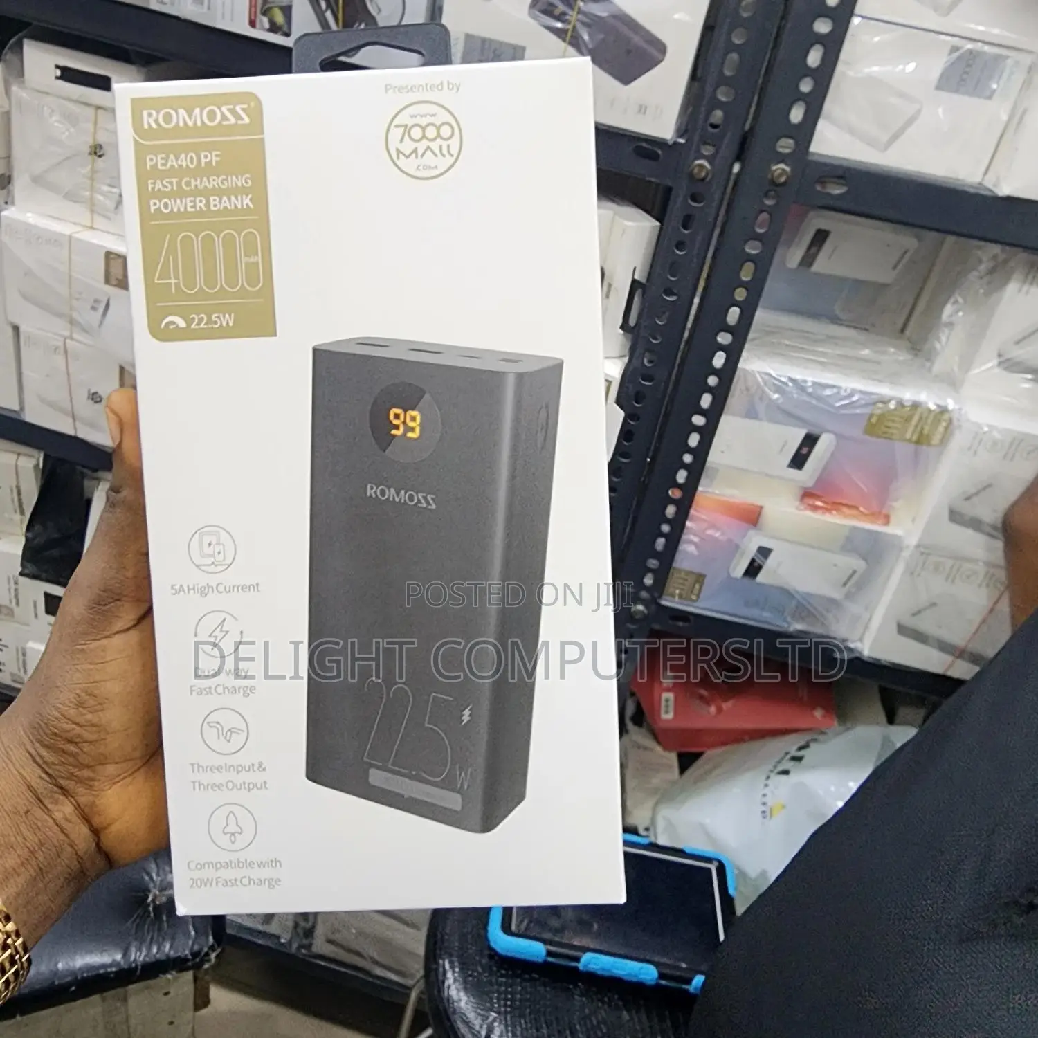 Romoss PEA40 40000mah 22.5w Powerbank