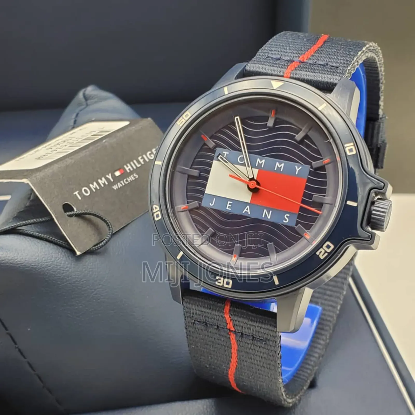Tommy Hilfiger Fabric Strap Watch