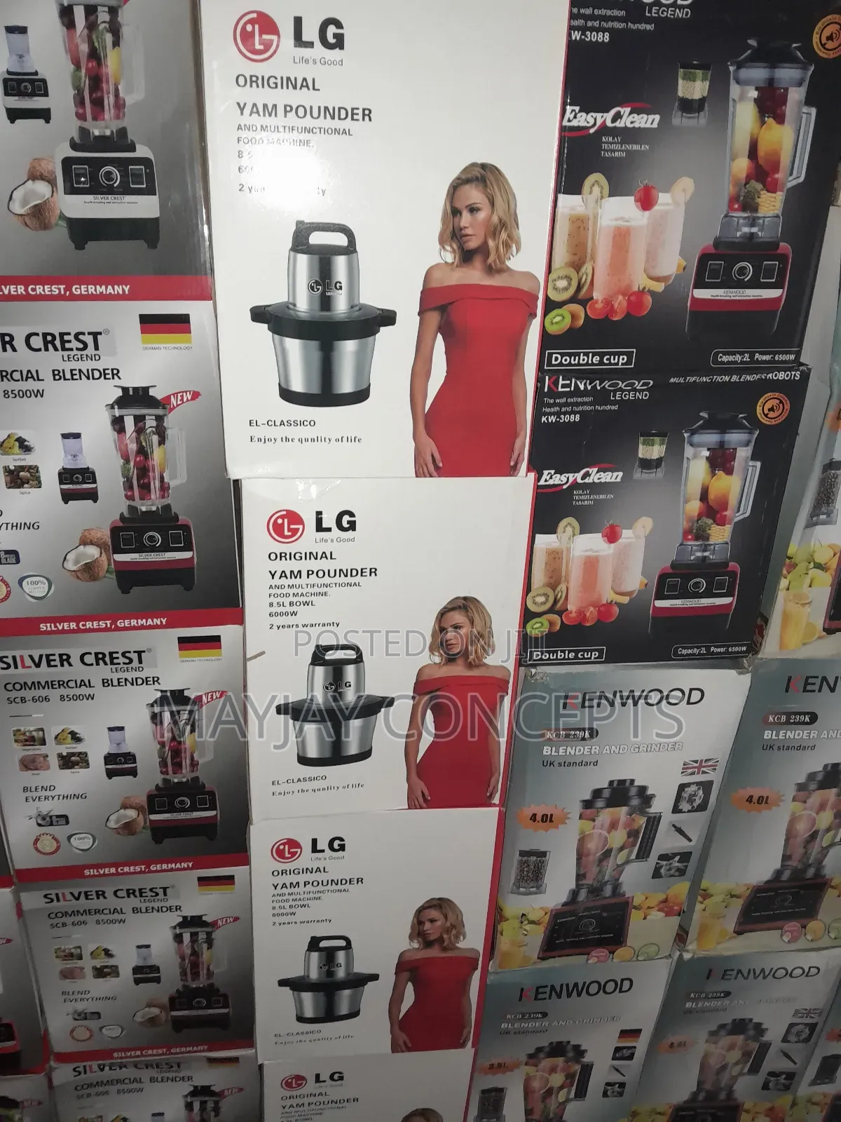 Lg 8.5litres Yam Pounder and Multifunctional Food Machine