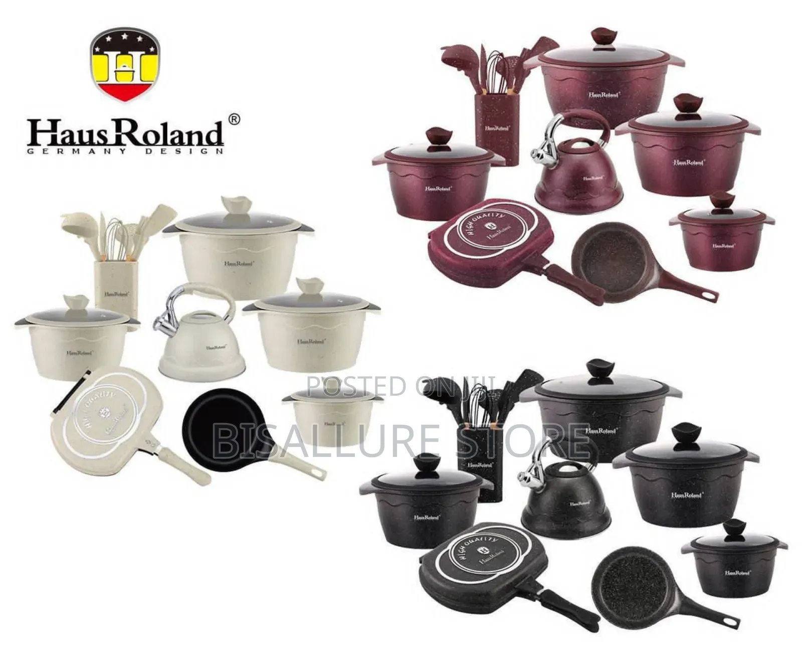 Hausroland Cookware Pot Set