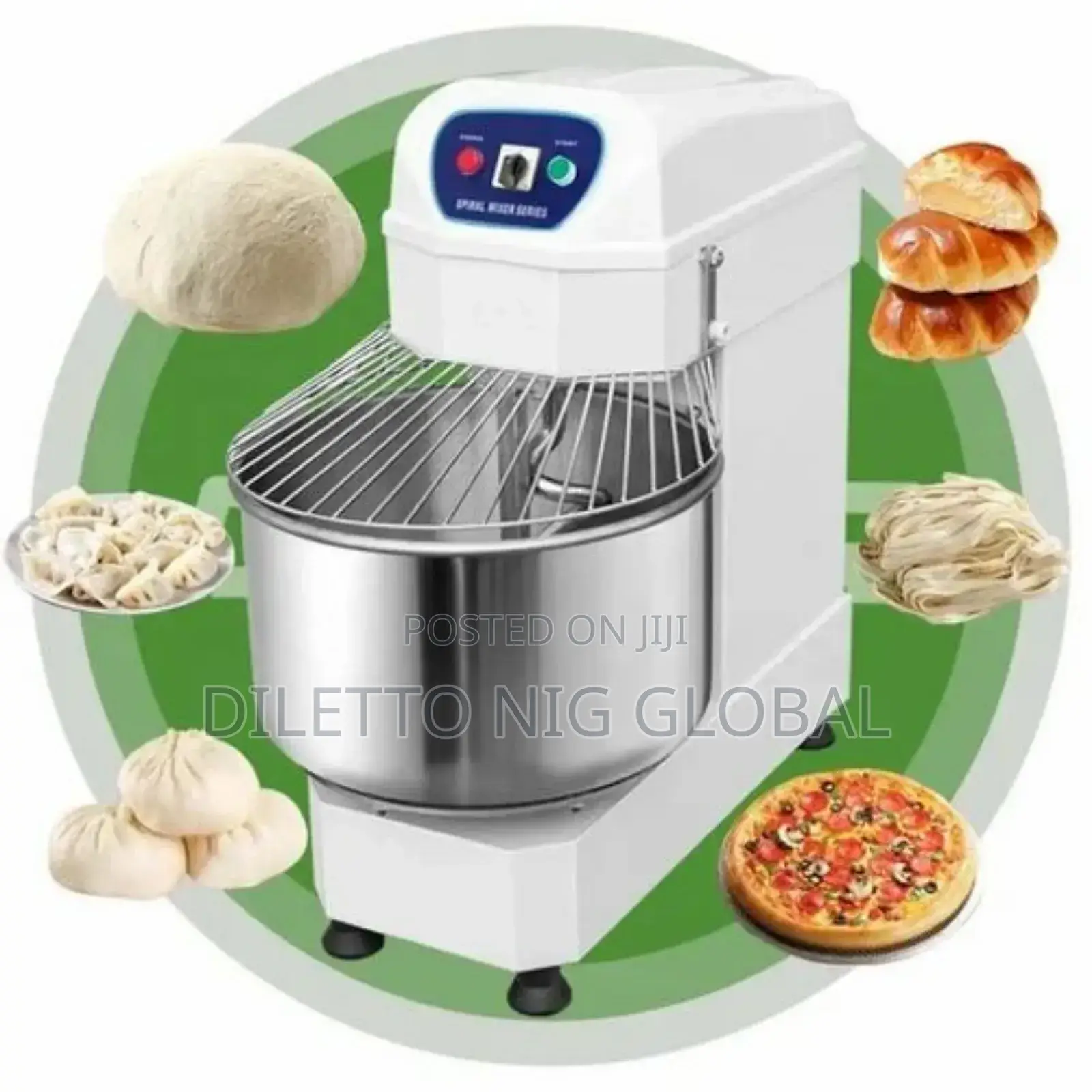 50kg One Bag Dough Mixer With Two Motor