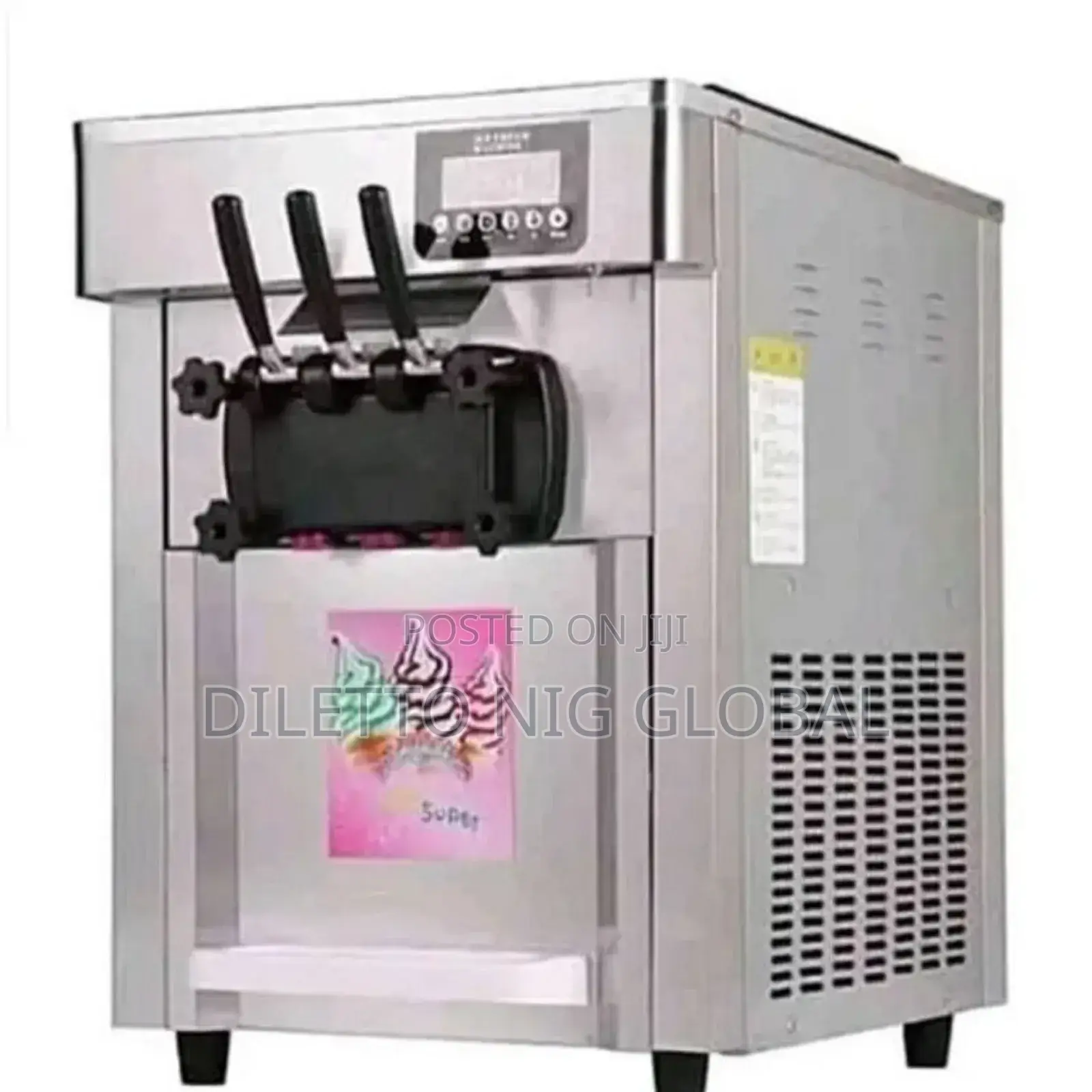 Table Top 3 Nozzle Commercial Ice Cream Machine