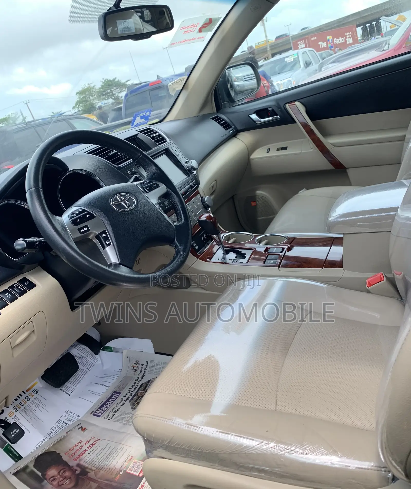 Toyota Highlander Limited 3.5l 4WD 2013 Green