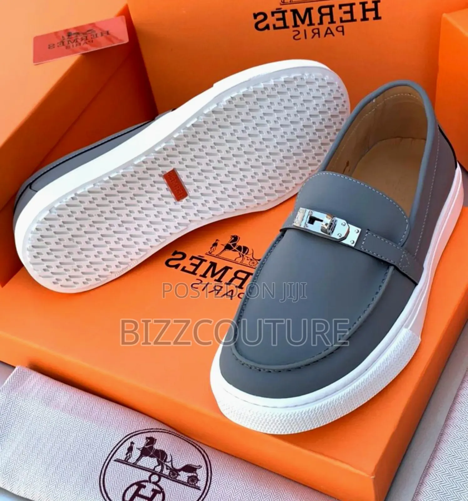Original HERMES Loafers Available in Store
