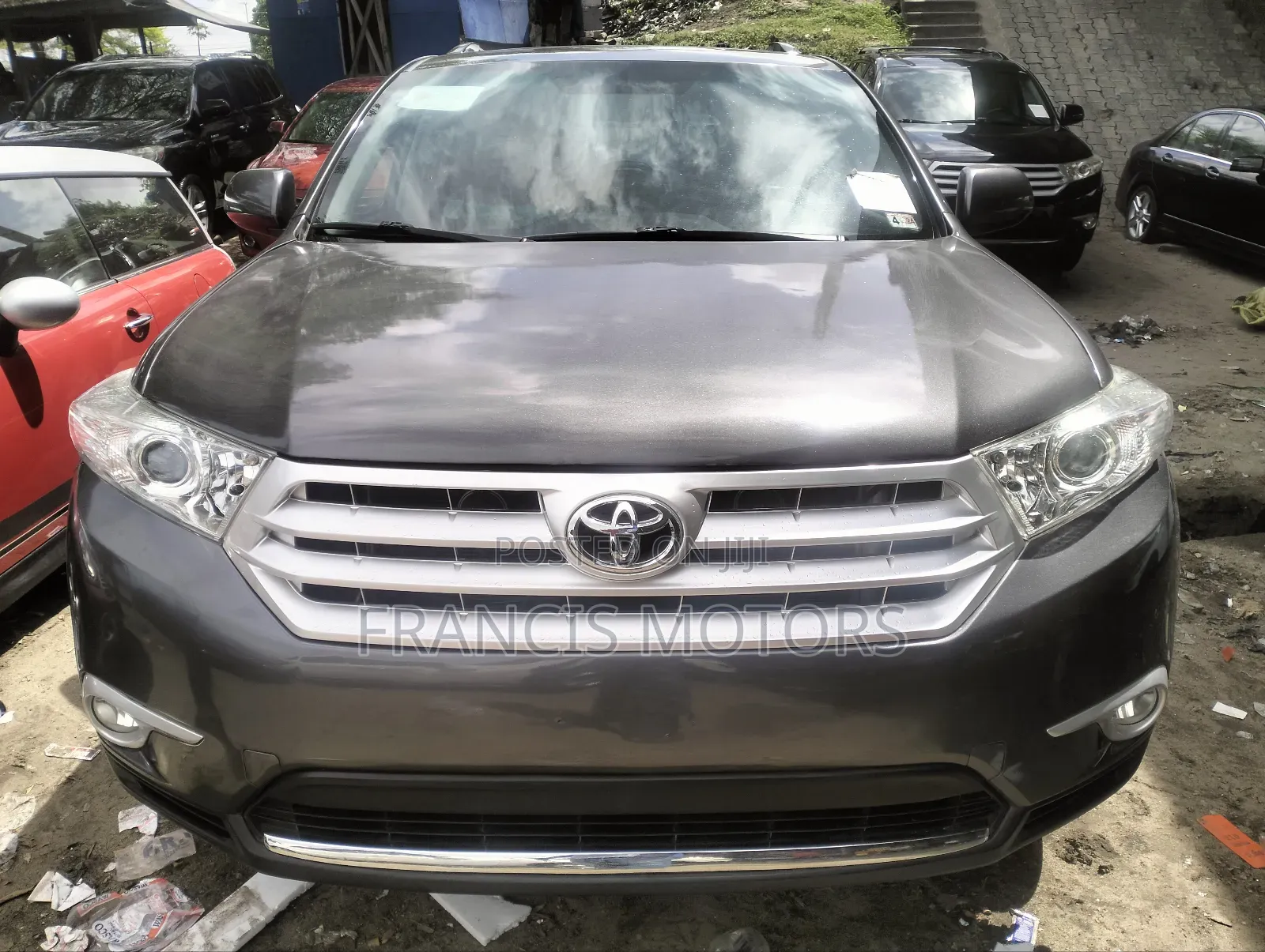 Toyota Highlander Limited 3.5l 4WD 2013 Gray