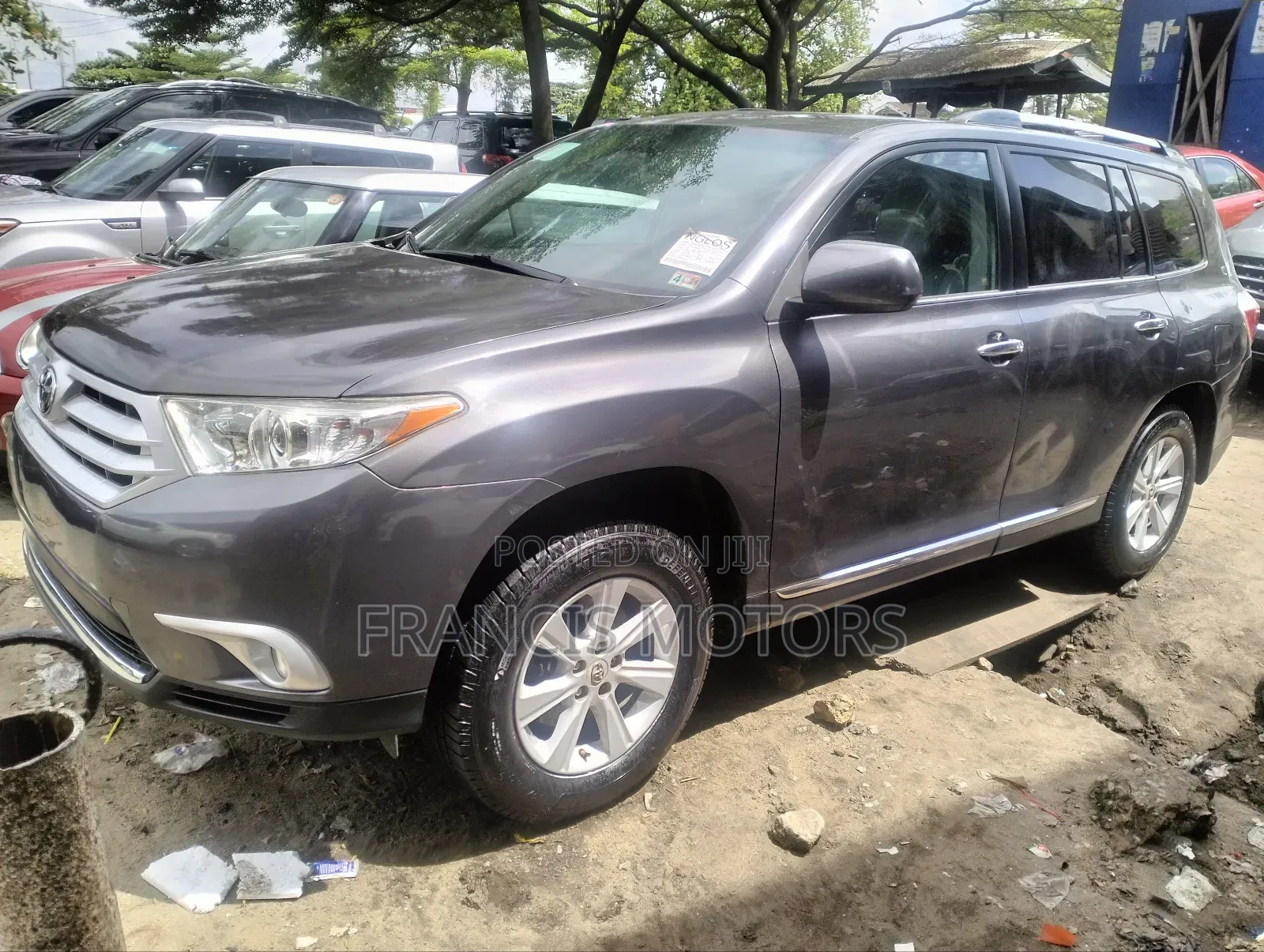 Toyota Highlander Limited 3.5l 4WD 2013 Gray
