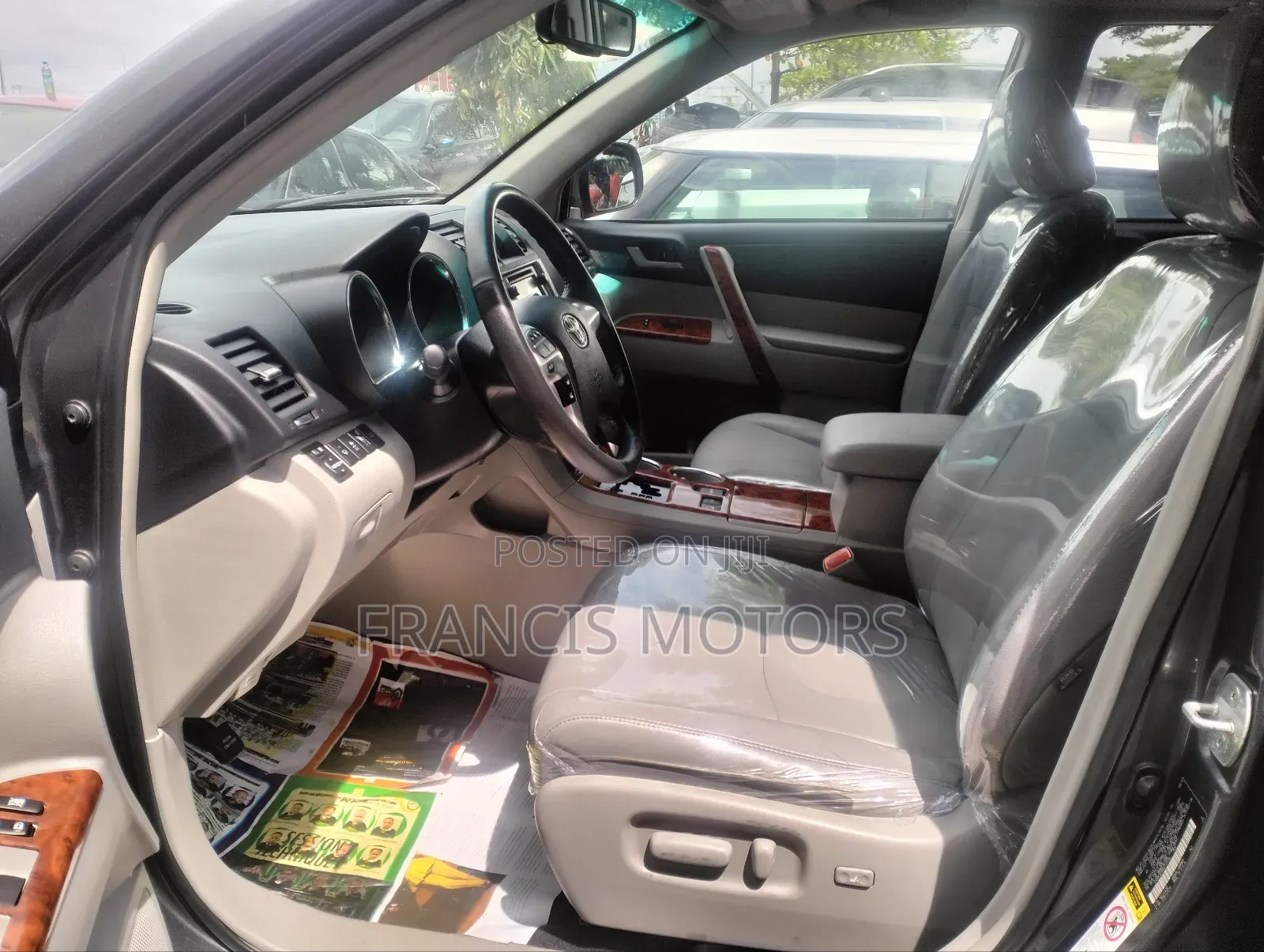 Toyota Highlander Limited 3.5l 4WD 2013 Gray
