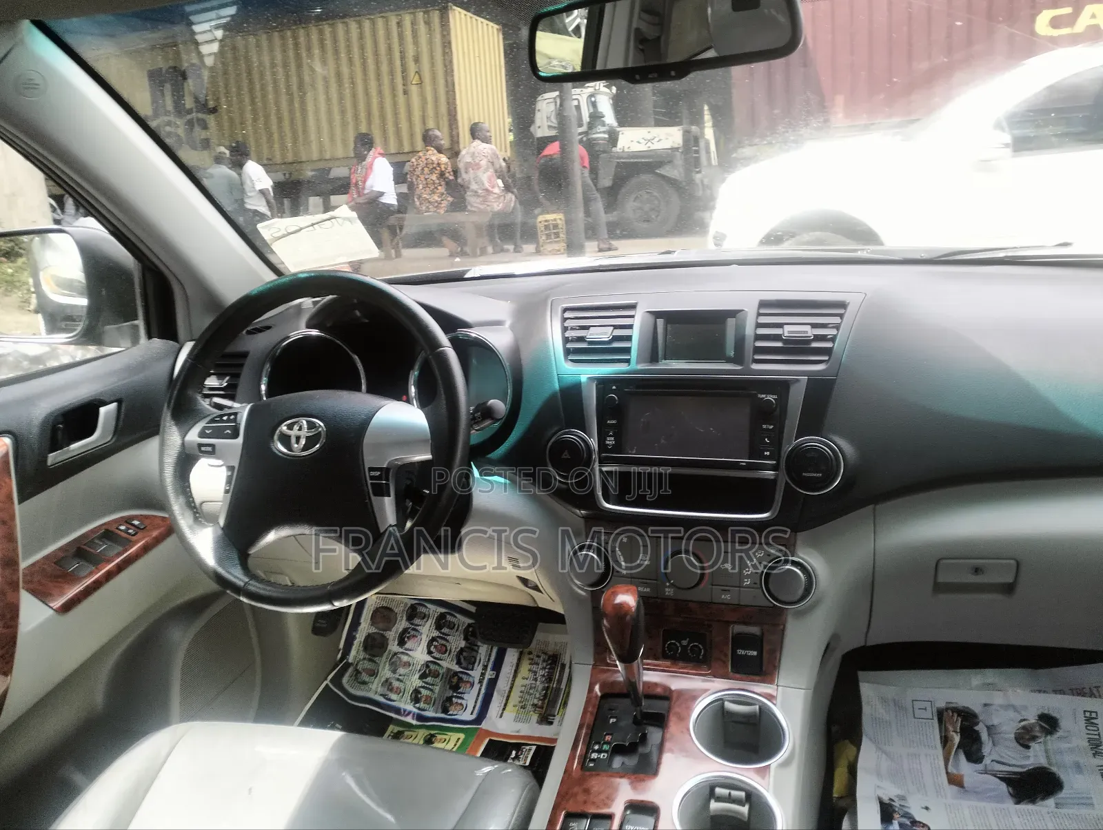 Toyota Highlander Limited 3.5l 4WD 2013 Gray