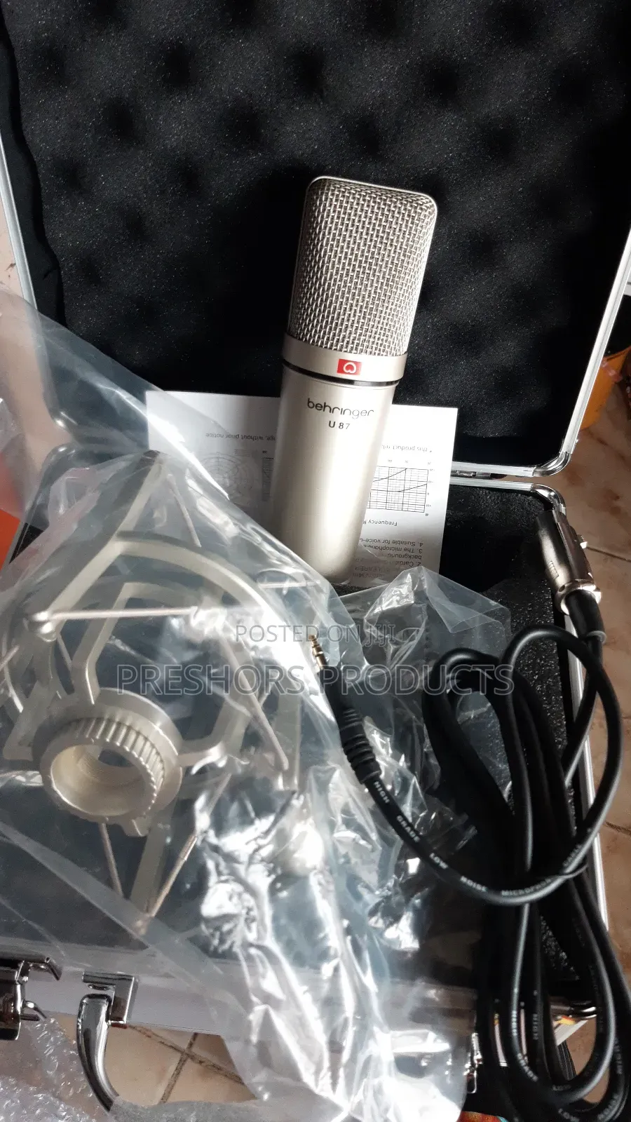 Behringer U87 Box Condenser Microphone