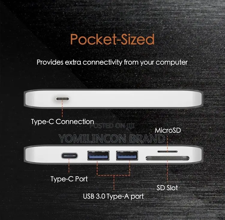 J5create 6-in-1 Ultradrive Mini Dock With USB-C Power