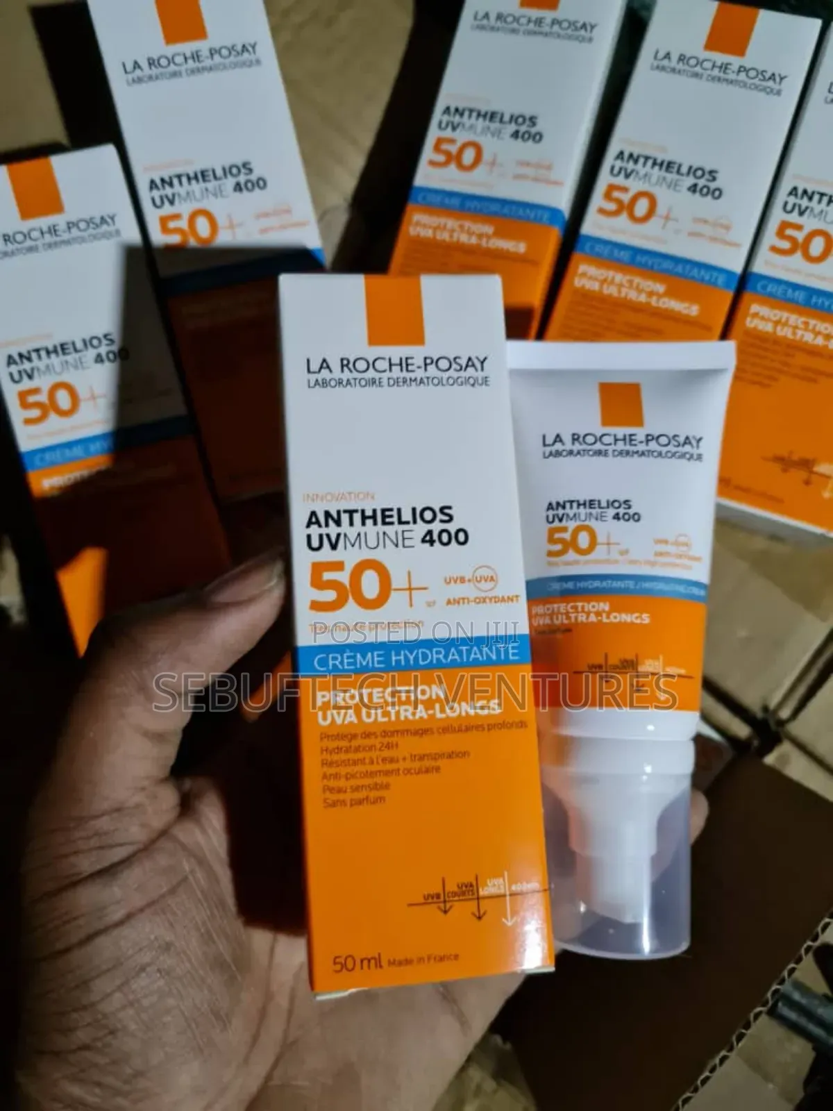 Anthelios UVMUNE 400 Hydrating Cream Sunscreen - 50ml