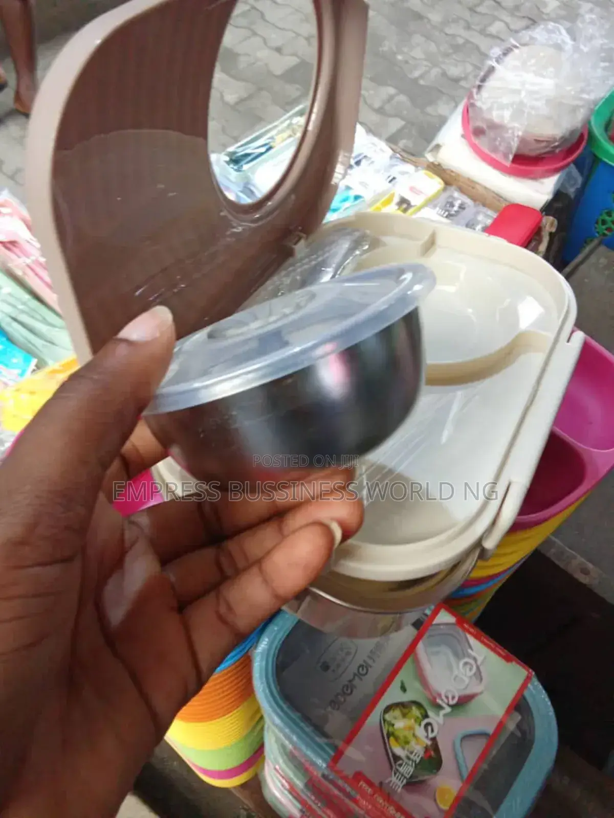Lunch Box With Sauce Bowl