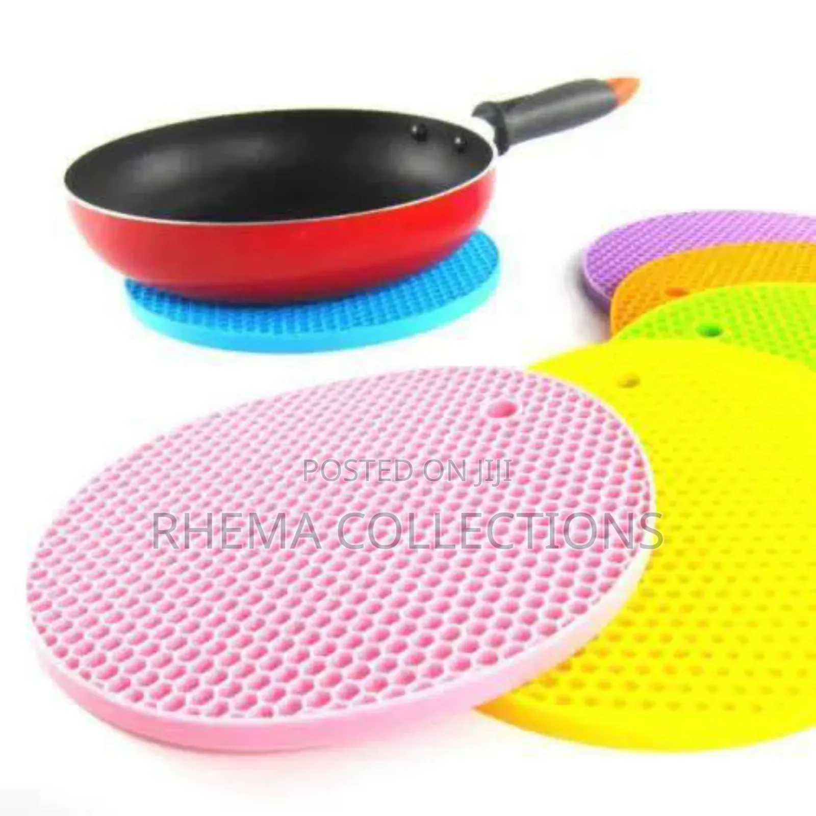 Silicone Non-Slip Heat Resistant Pot Placemat/Tableware
