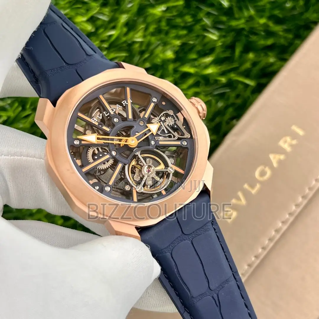 Original Bvlgari Mechanical Color Selection Leather Watch