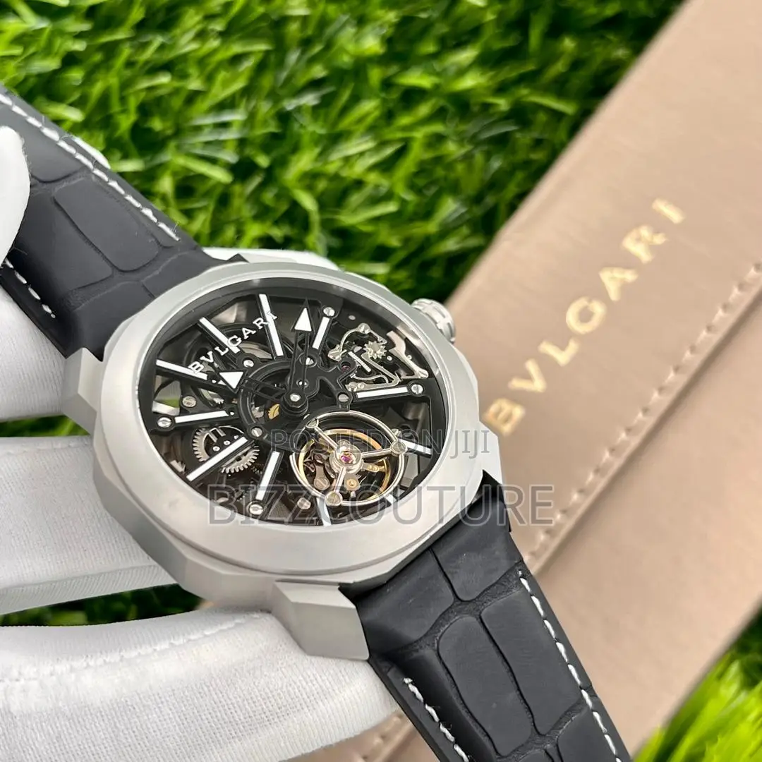 Original Bvlgari Mechanical Color Selection Leather Watch