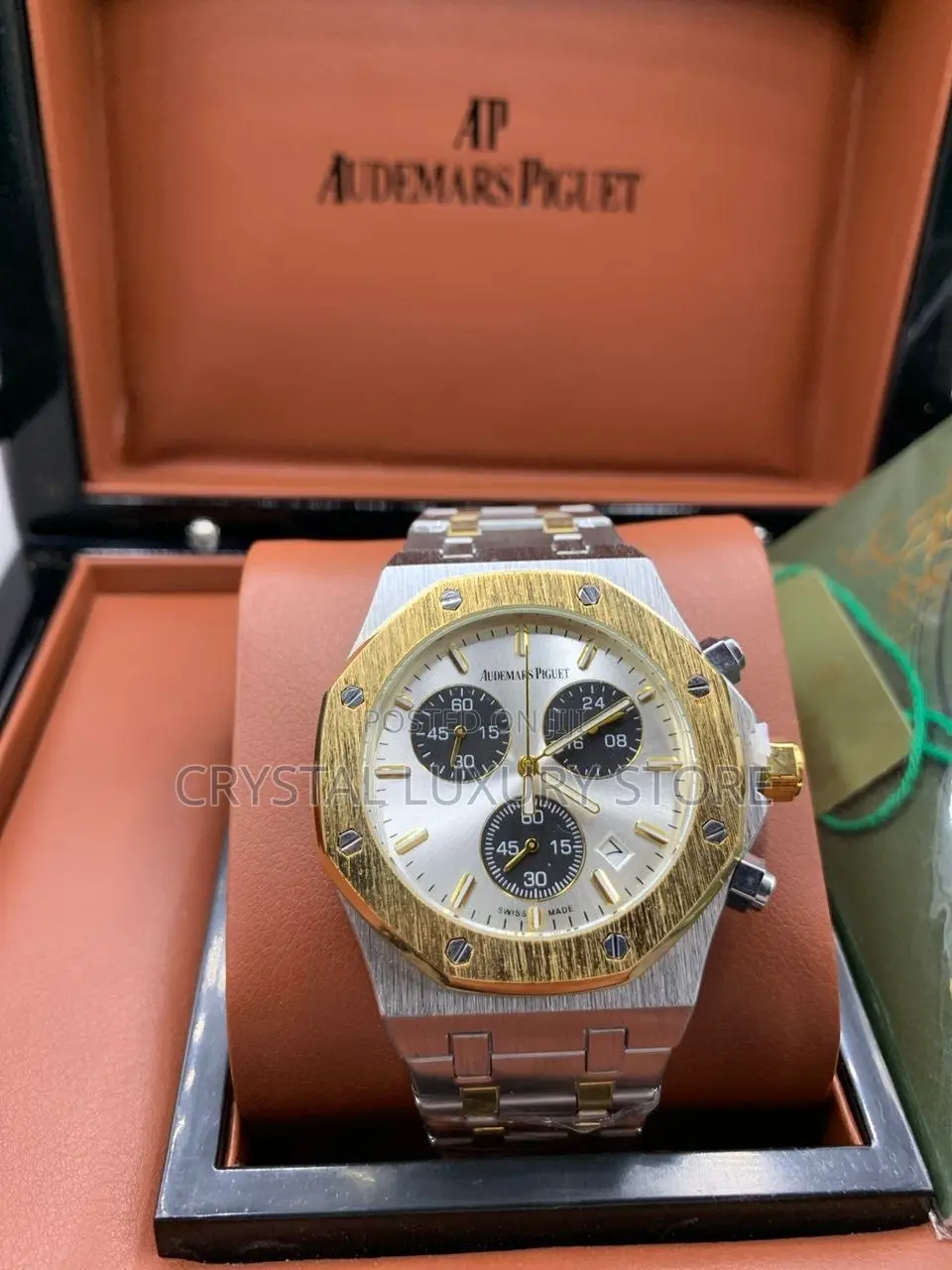 Audemars Piguet Quality Luxury Men Chain Wristwatch