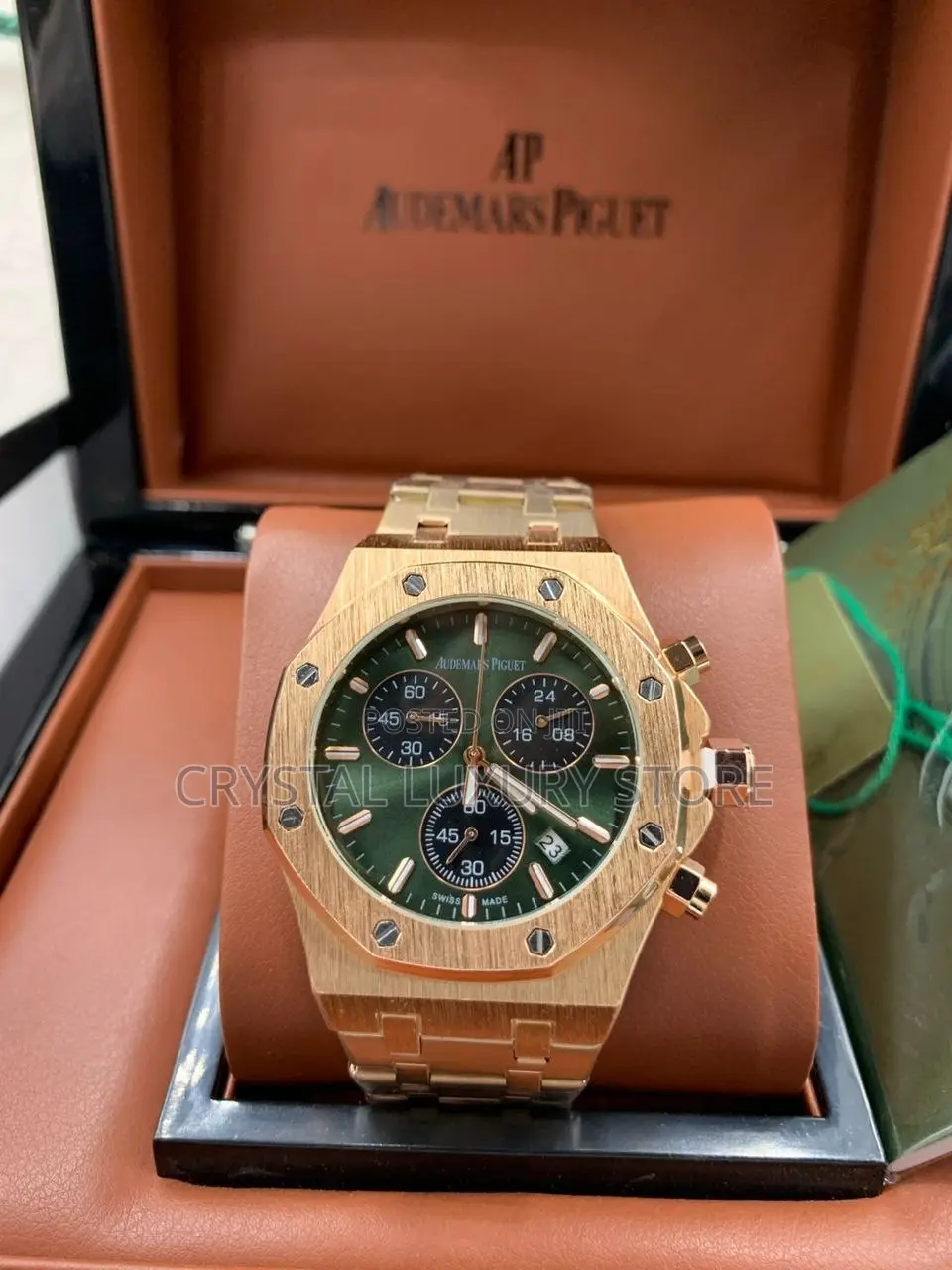Audemars Piguet Quality Luxury Men Chain Wristwatch