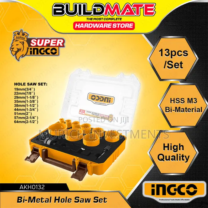 Bi-metal Hole Saw 12pcs/Set With Case