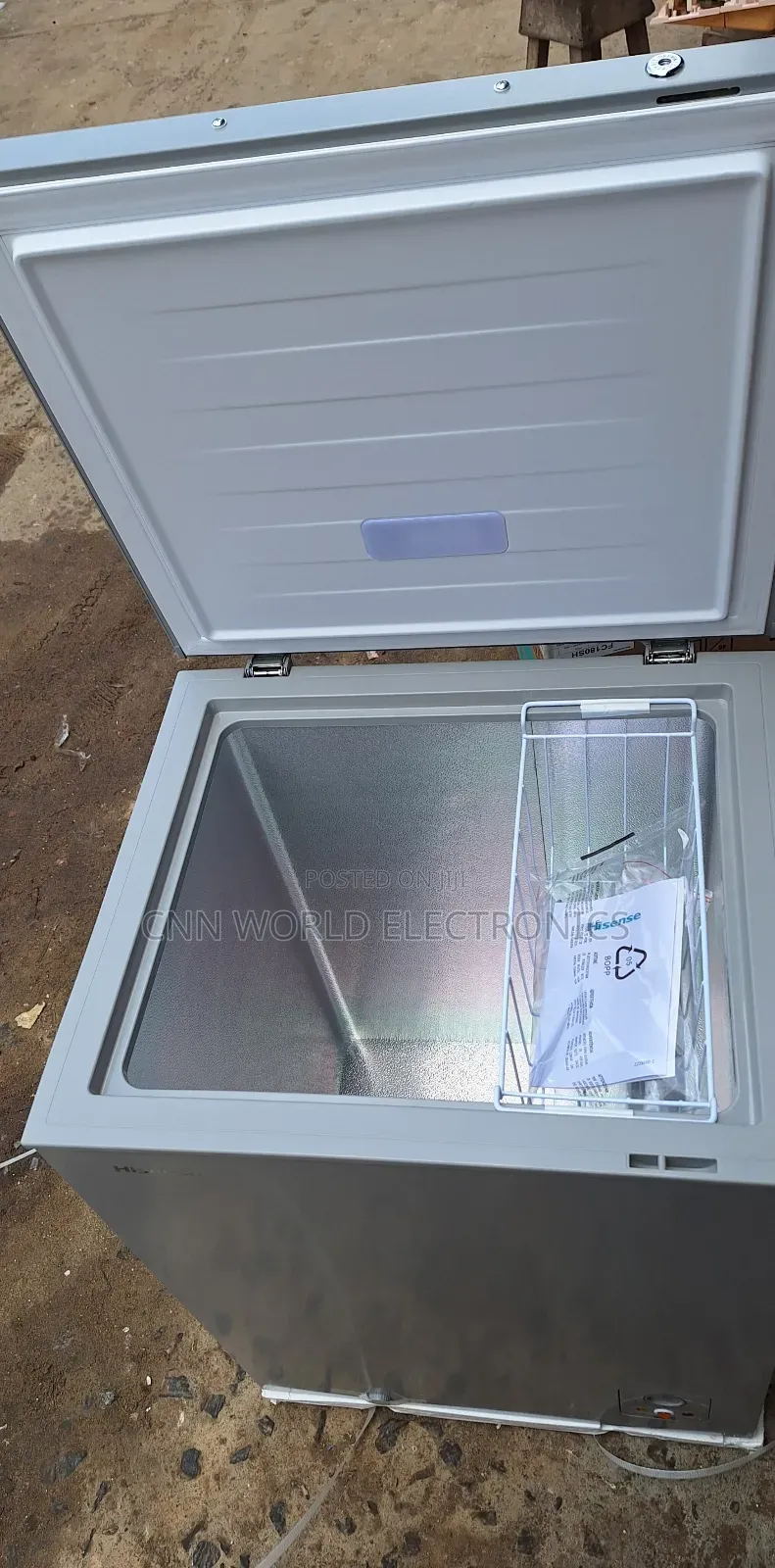 Hhisense 142L Chest Freezer Faster Cooling Energy Saving