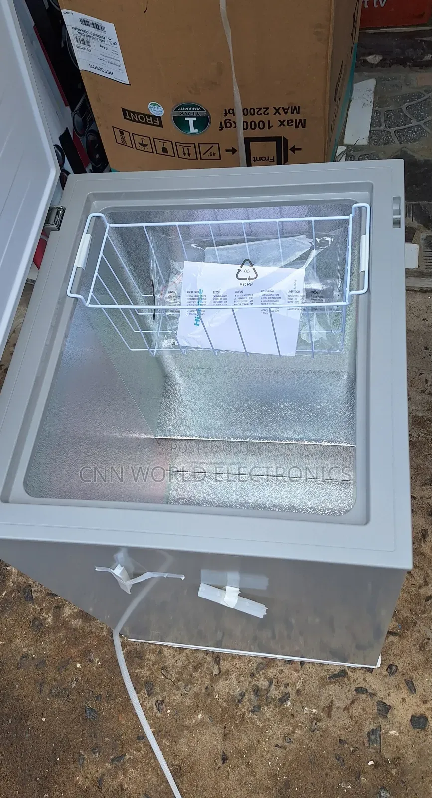 Hhisense 142L Chest Freezer Faster Cooling Energy Saving
