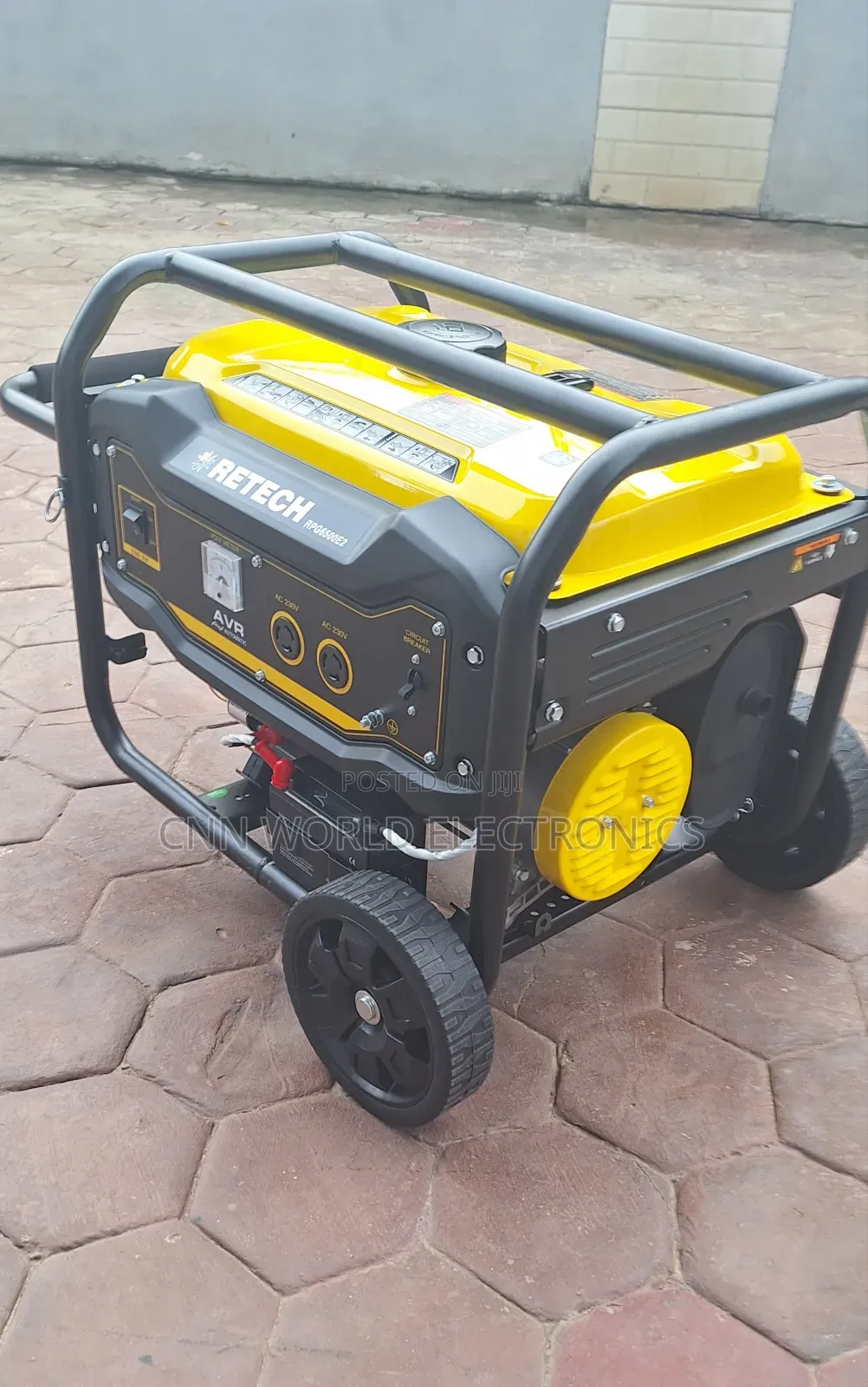 Retech 4kva Portable Generator Pure Copper Starting System