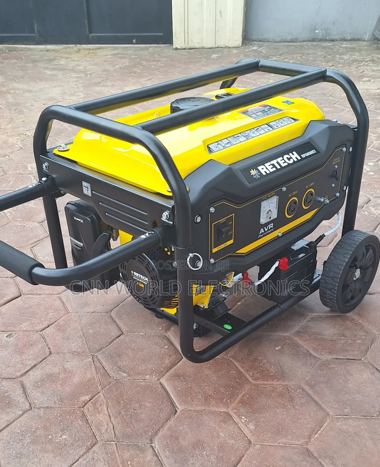 Retech 4kva Portable Generator Pure Copper Starting System