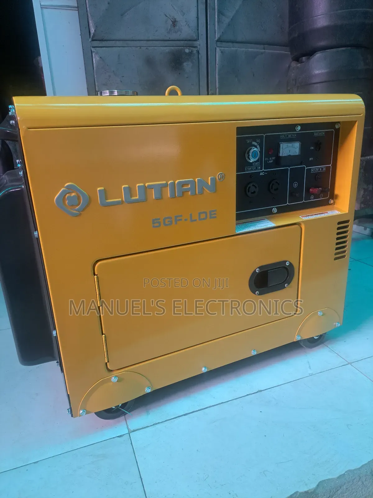 9.5kva Lutian Diesel Soundproof Generator 100% Copper Coil