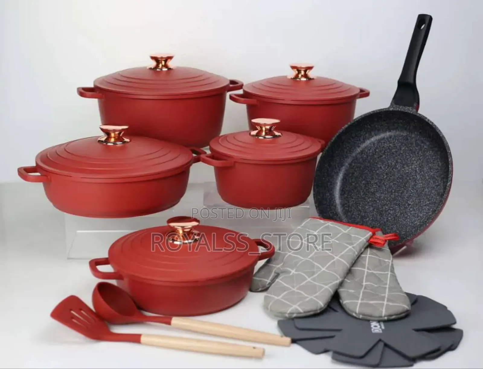 Granite Coated Non Stick Cookware/Pot - 11pieces