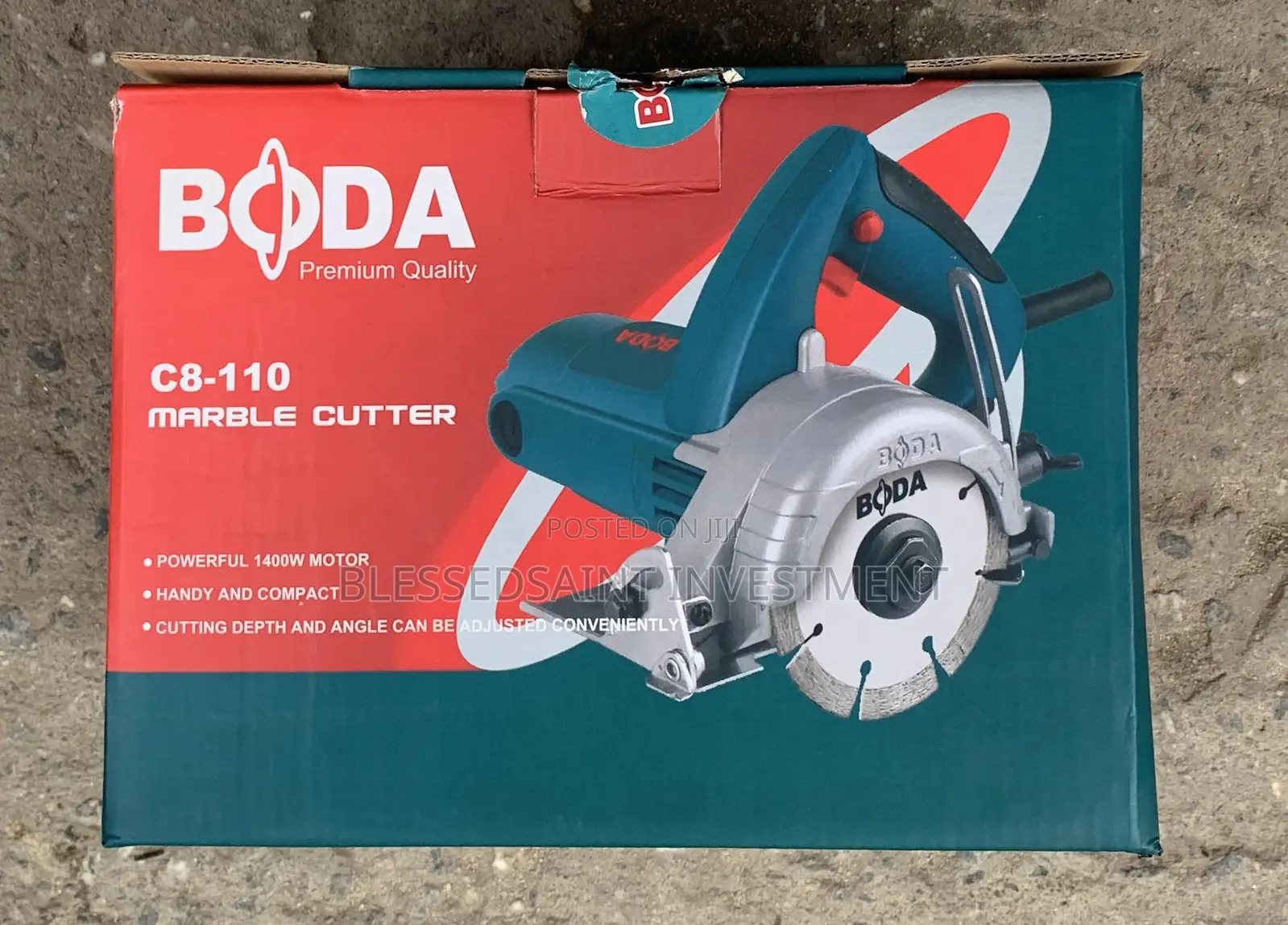 Boda Marble Cutter 110mm 1400w