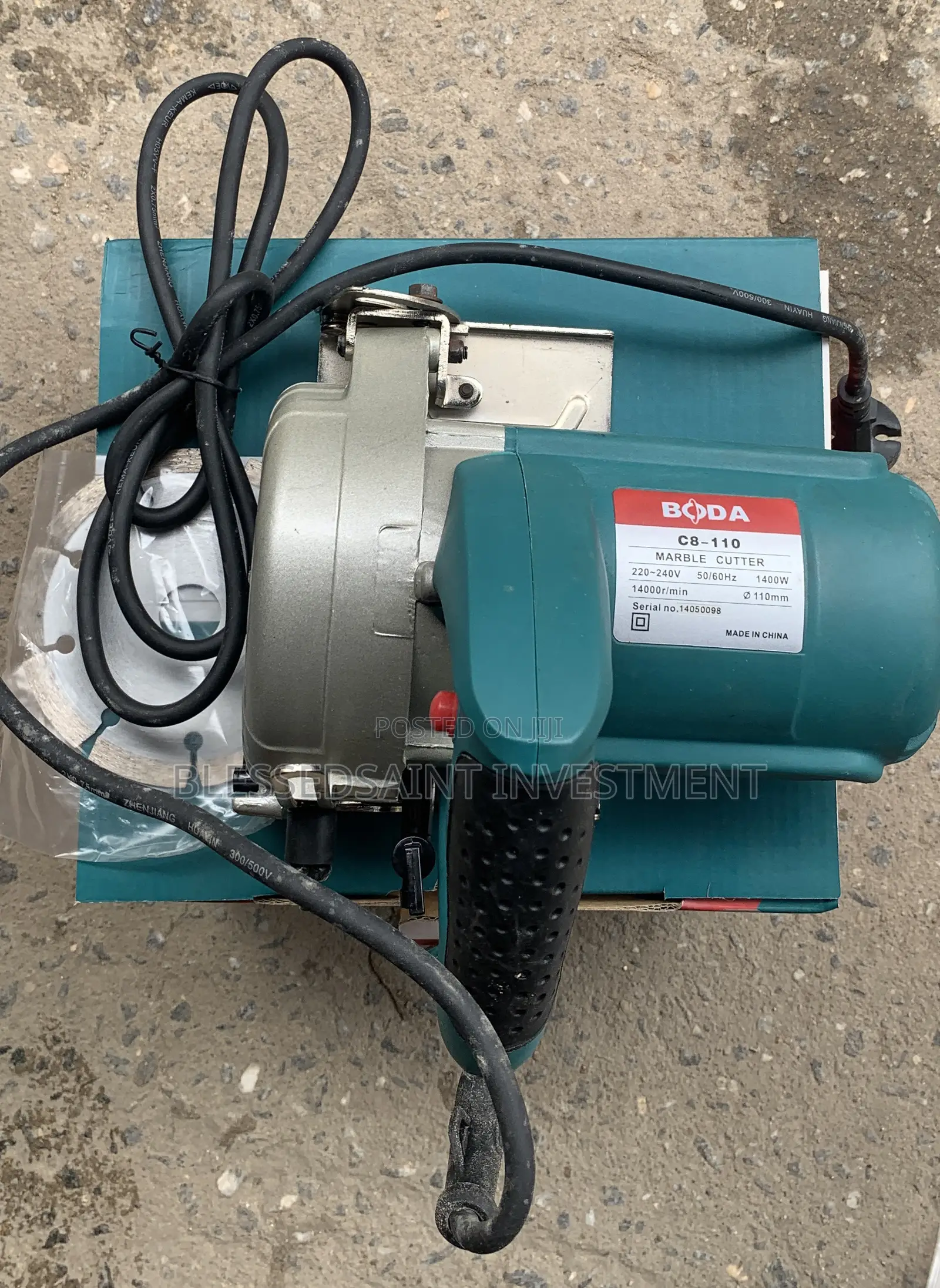 Boda Marble Cutter 110mm 1400w