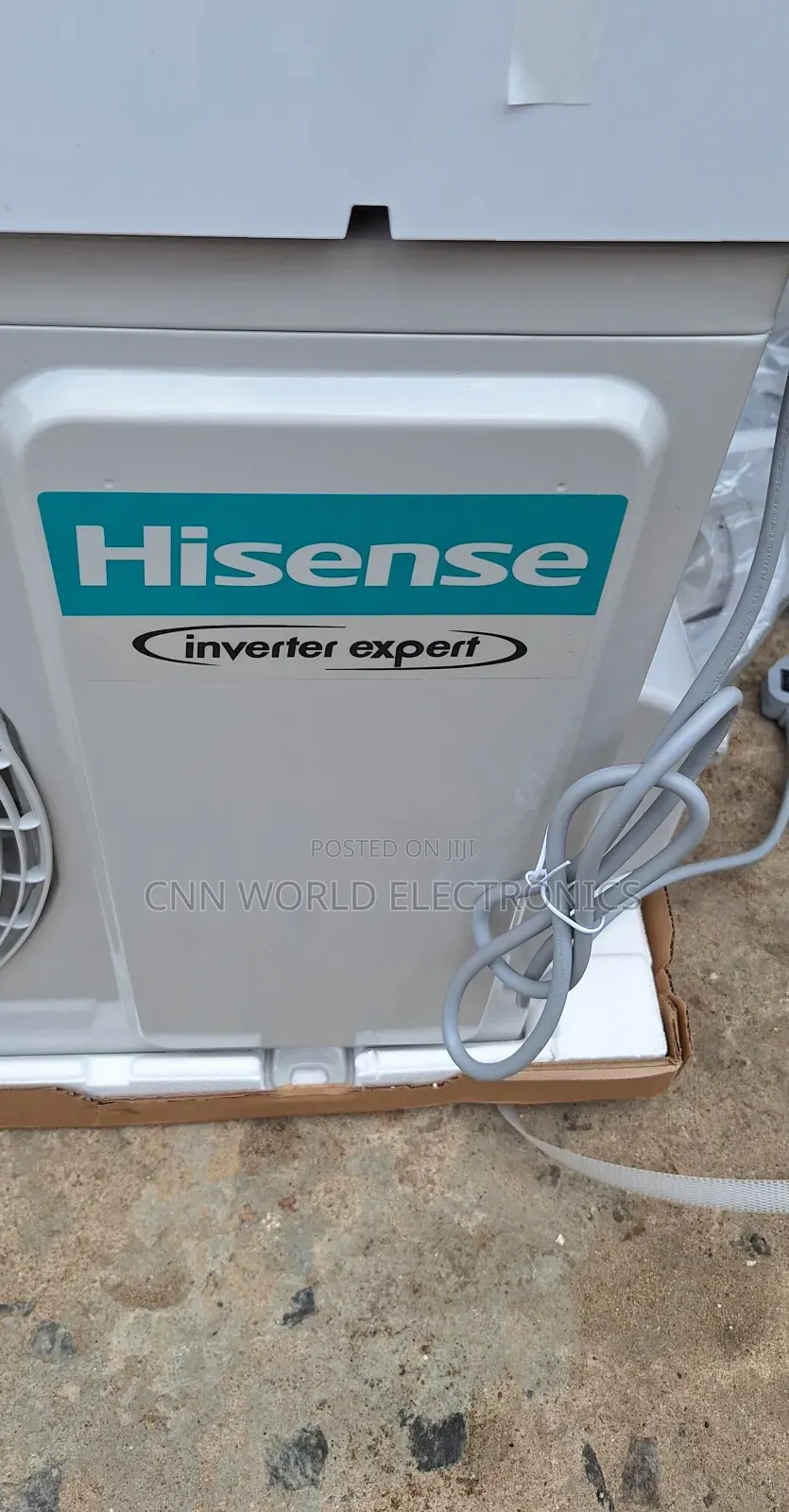 Hisense Inverter Split Ac (1.5hp) Super Cooling R410a Copper