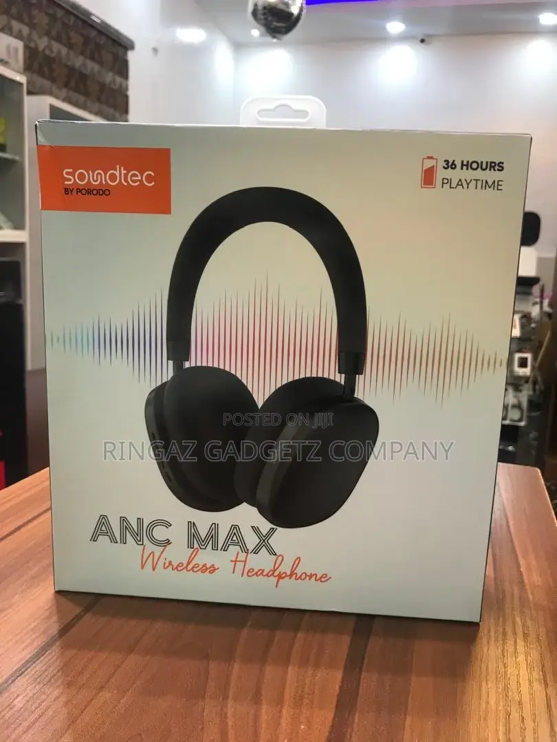 Porodo Soundtec Anc Max Wireless Headphone