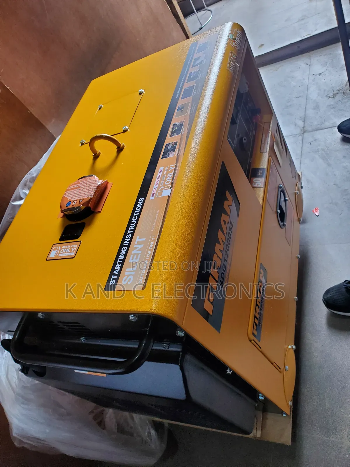 FIRMAN 10KVA Disel Soundproof GENERATOR 100%Copper