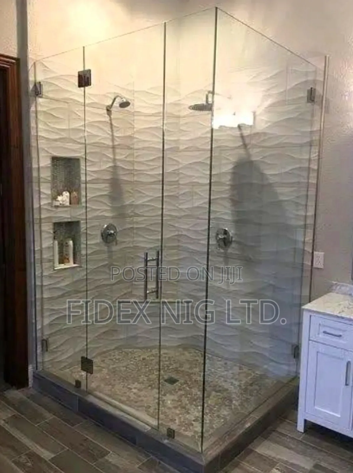 Shower Cubicle Tamper Glass