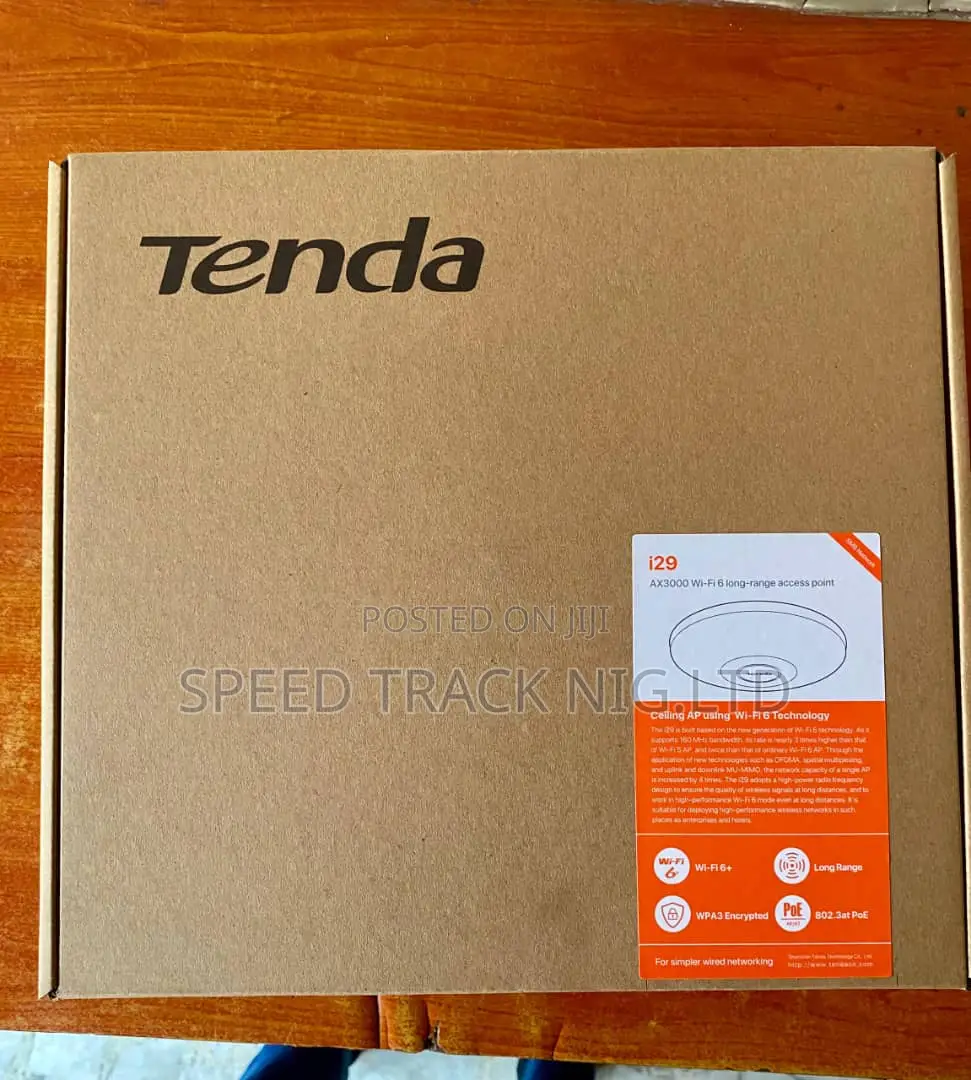 Tenda I29 Ax3000 Wi-Fi6 Long Range Access Point
