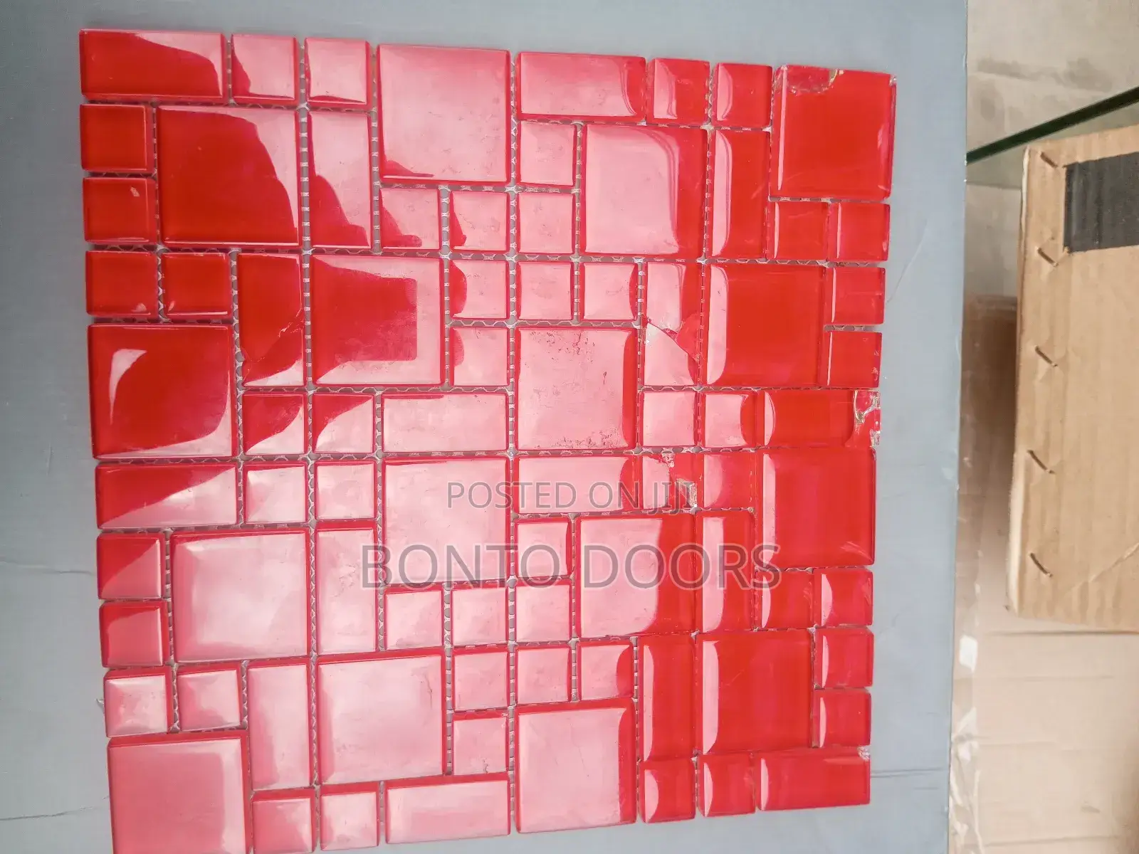 Red Dubai Mosaic Tiles