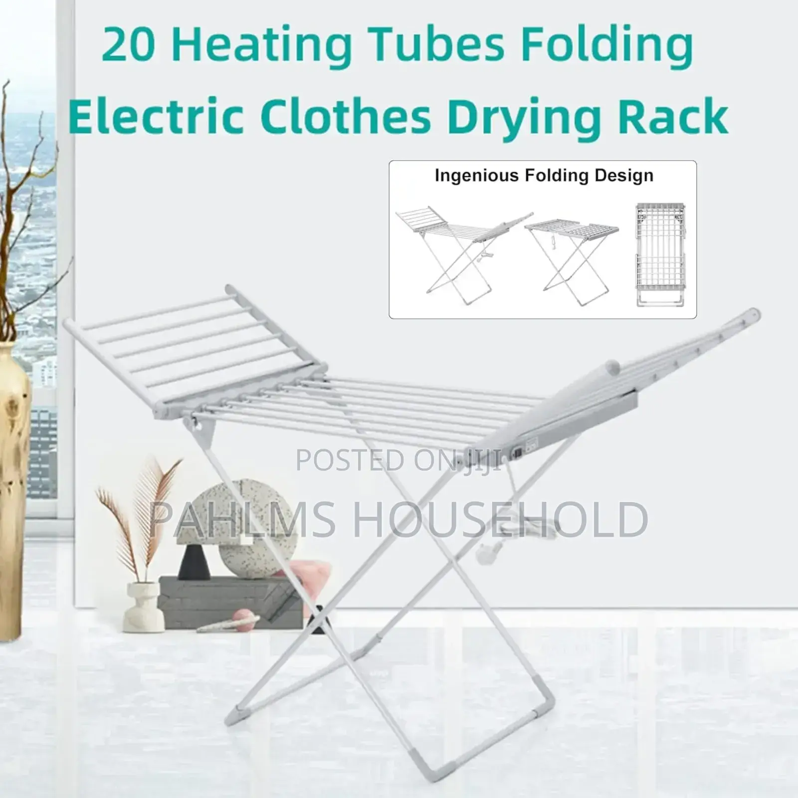 Electric Heated Clothes Airer Dryer