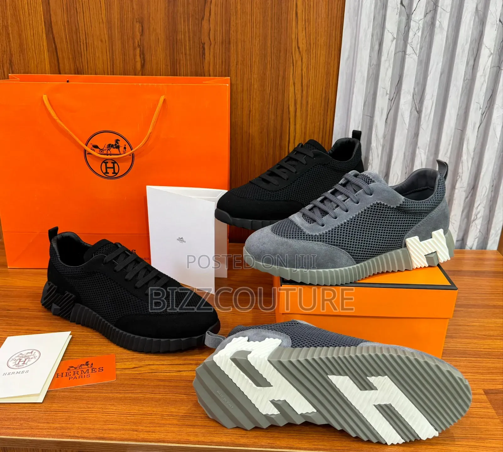 Original Hermes Sneakers Available in Store