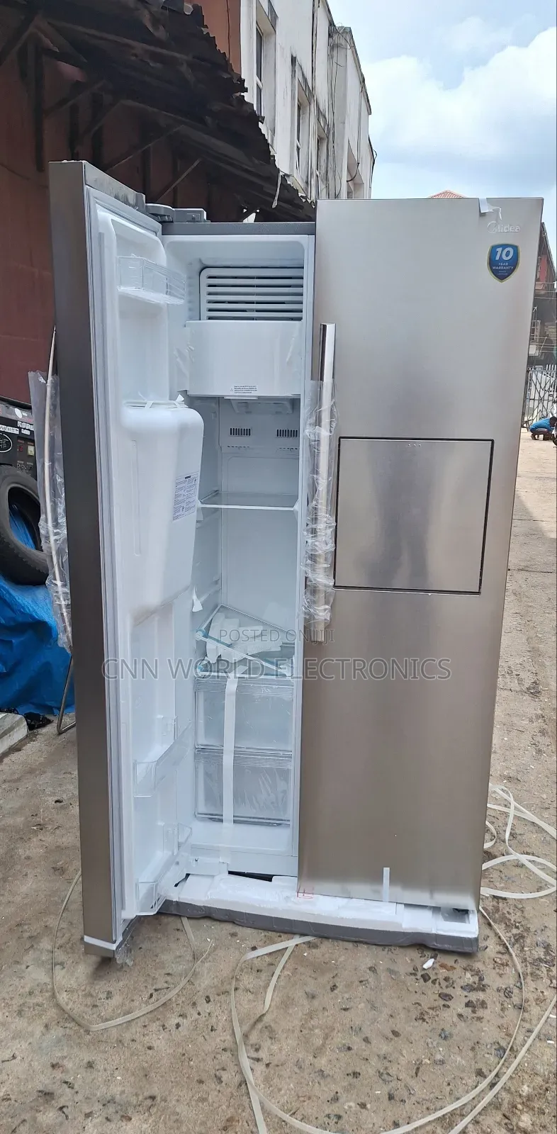 Midea Inverter 590l Side by Side Fridge Ice Water Dispenser