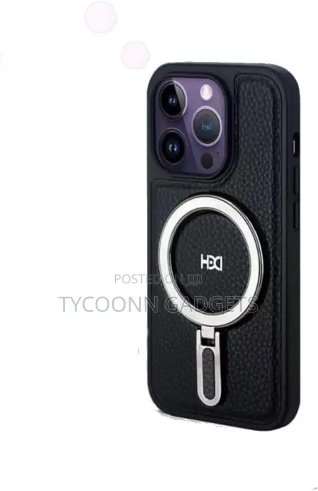 Magnetic Leather Case for iPhone 13 14 15 Pro Max