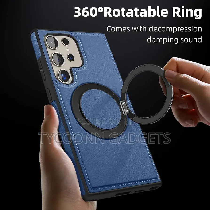 Samsung Galaxy S22 S23 S24 Ultra Luxury PU Leather Case