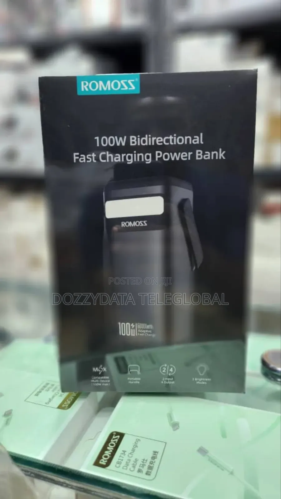 Romoss Pmt60 100w 60000mah Bidirectional Fast Powerbank